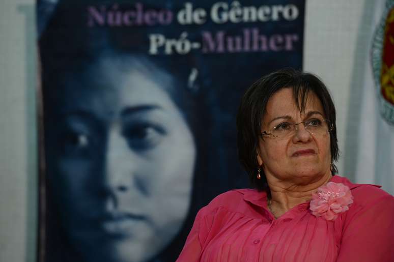 <p>Maria da Penha participa de palestra promovida pelo Ministério Público do Distrito Federal e Territórios</p><p> </p>