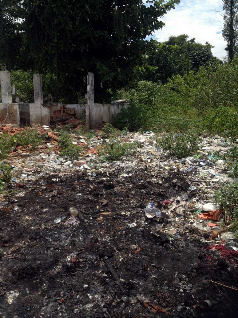 A prefeitura de Magé afirmou que não tinha conhecimento do local de despejo irregular