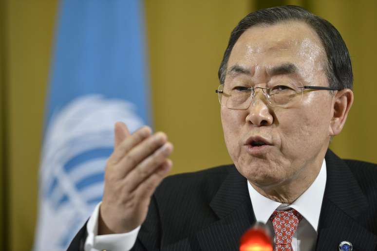 <p>Ban Ki-moon: a favor do debate sobre den&uacute;ncia contra Assad no TPI</p>