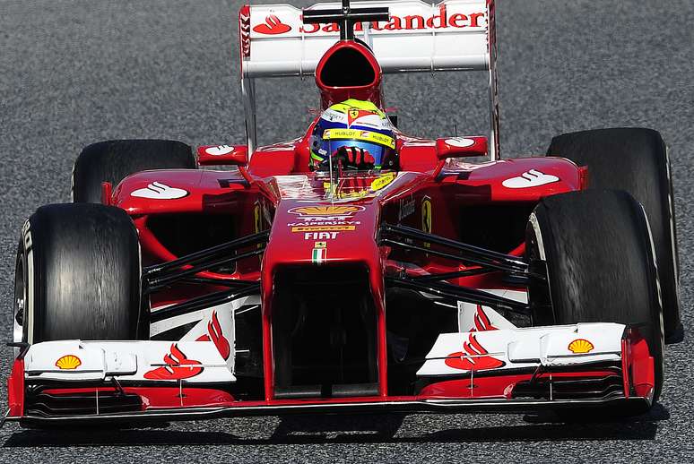 <p>Buscando tempo rápido em Jerez, Massa ficou em terceiro</p>