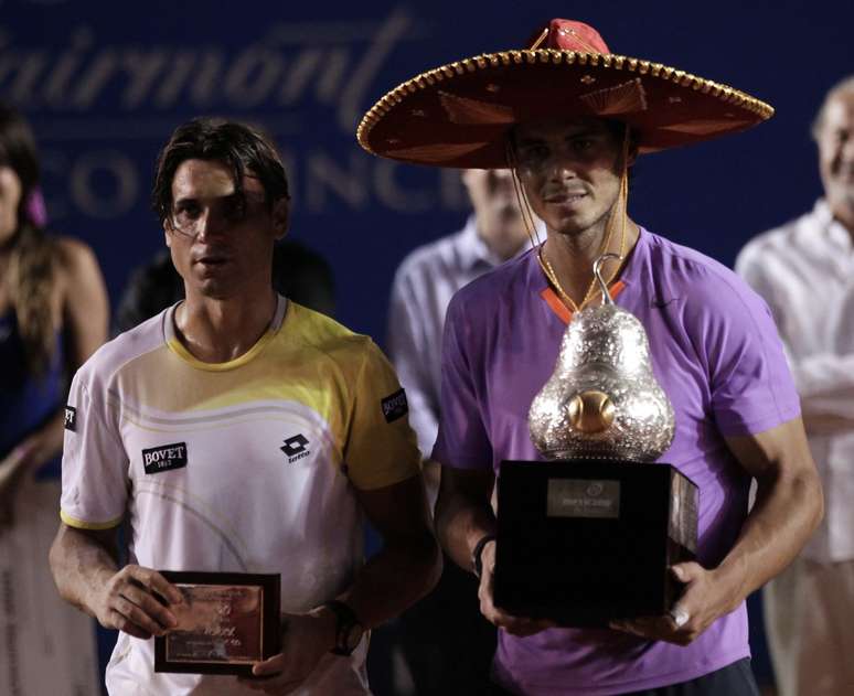 <p>Ferrer foi facilmente batido por Rafael Nadal </p>