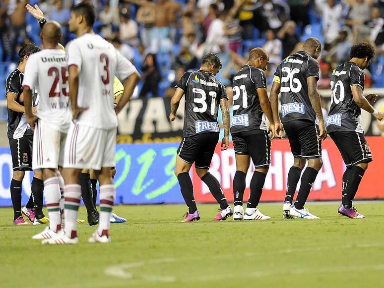 <p>Após eliminar o Flu, time do Vasco ganhou elogios de Gáucho</p>