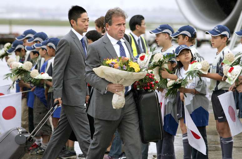 <p>Zico treinou a equipe do Japão na Copa do Mundo de 2006</p>