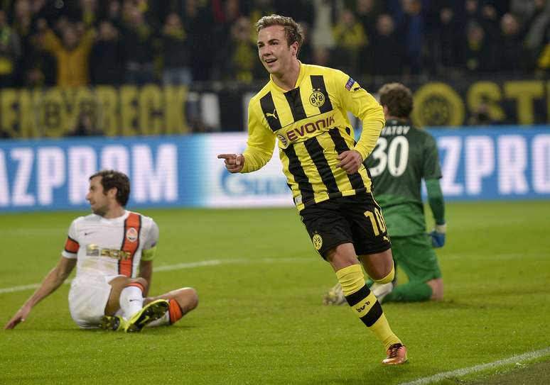 <p>Astro do Dortmund, Götze vai jogar no Bayern na próxima temporada</p>