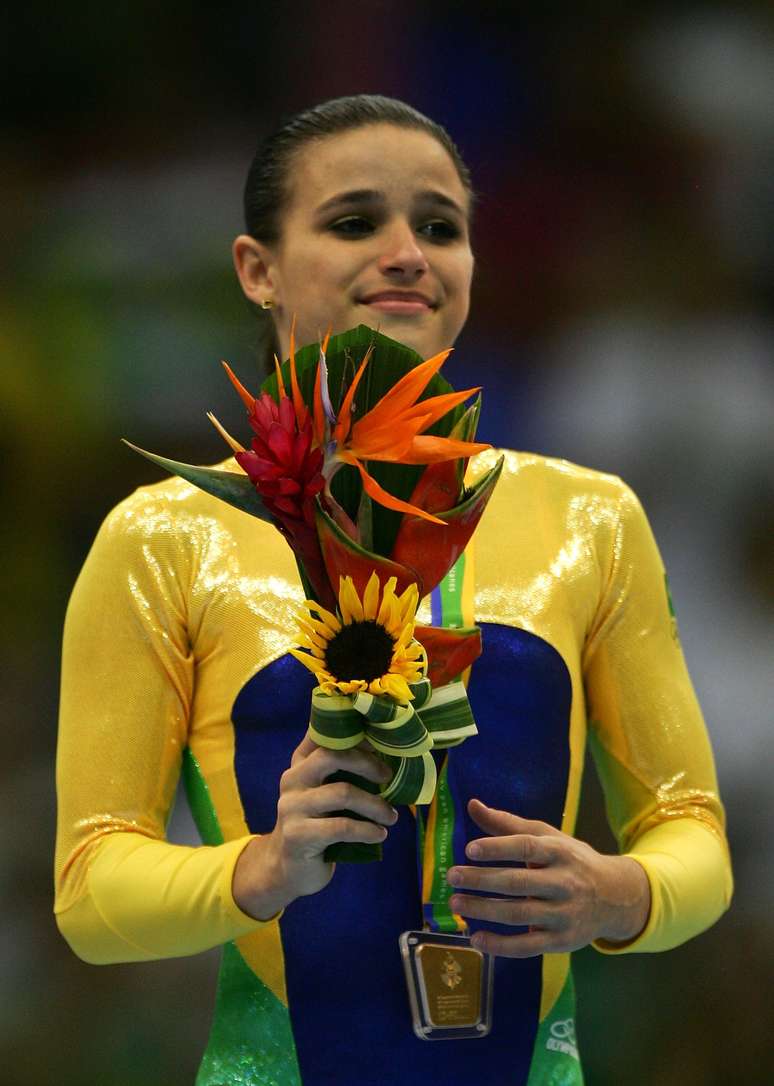 Jade Barbosa foi campeã pan-americana em 2007, nos Jogos do Rio de Janeiro