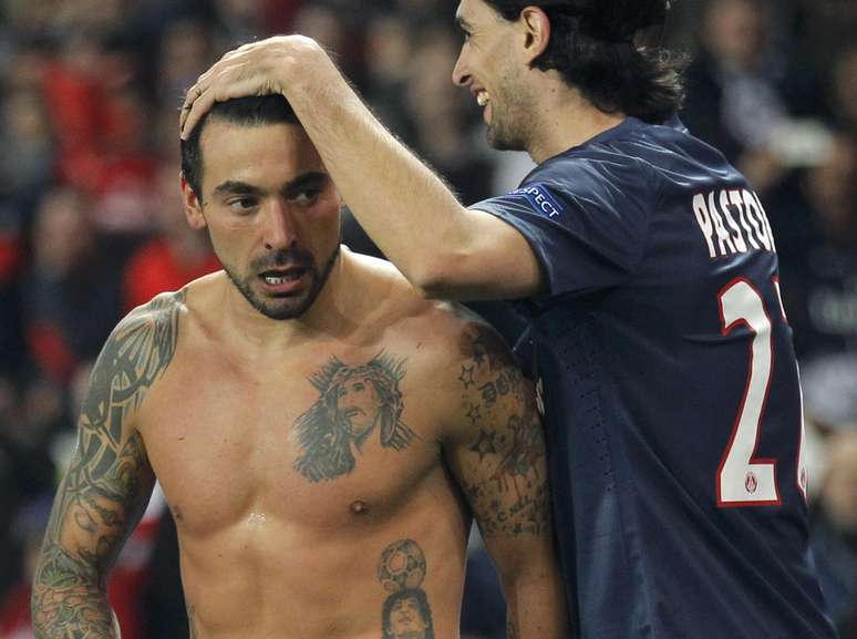 <p>Lavezzi pode substituir Di Maria na sele&ccedil;&atilde;o argentina</p>