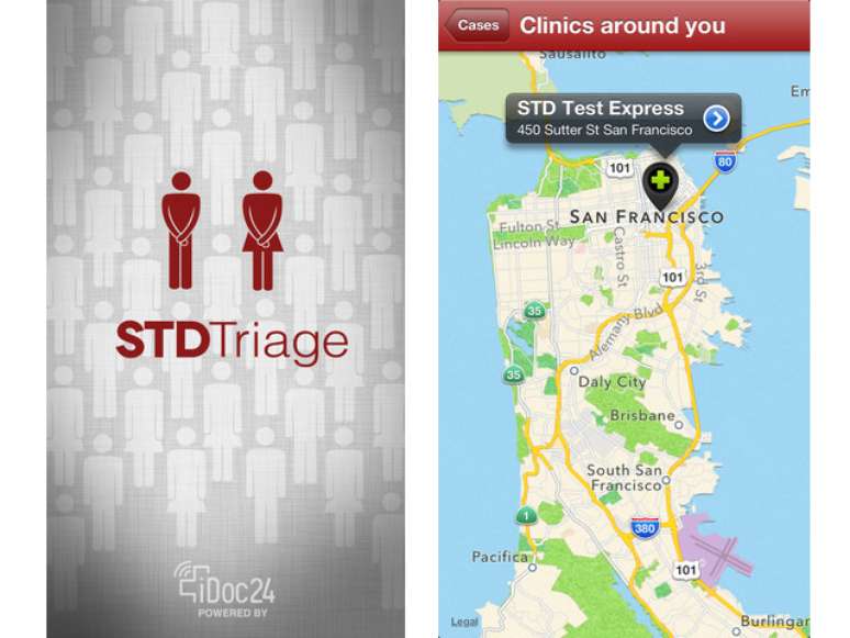 Caso o diagn&oacute;stico dos especialistas indique procurar m&eacute;dico, usu&aacute;rio pode encontrar cl&iacute;nica pr&oacute;xima usando o app