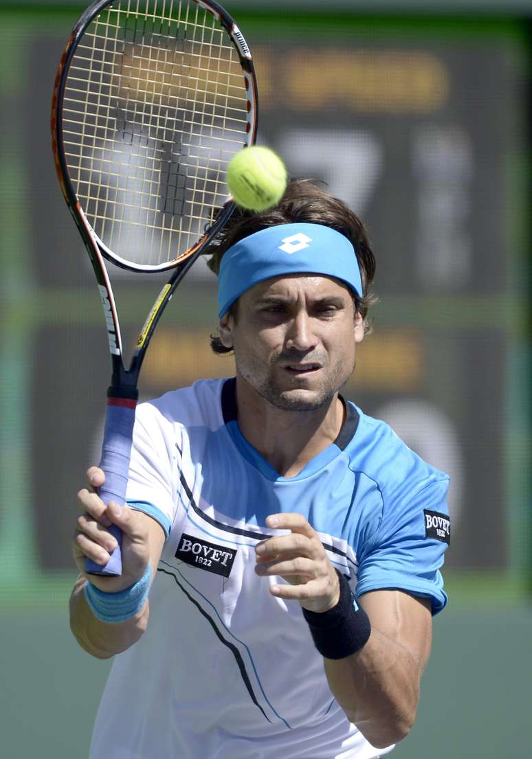 <p>Ferrer decepcionou neste sábado e disse adeus a Indian Wells</p>