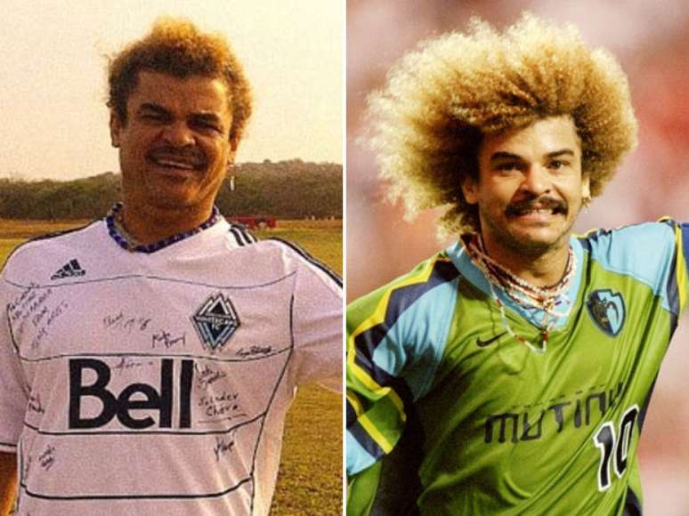 Colombiano Carlos Valderrama cortou sua famosa cabeleira