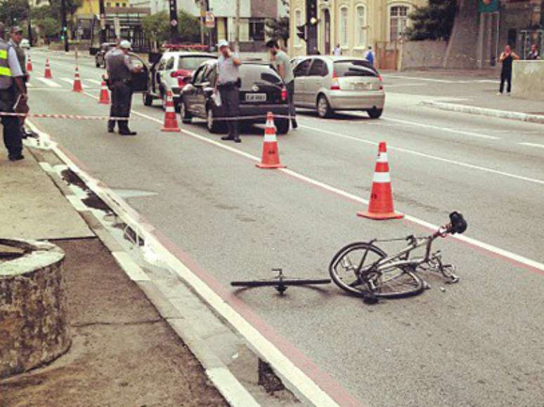 <p>Ciclista David foi atropelado na avenida Paulista no &uacute;ltimo domingo</p>
