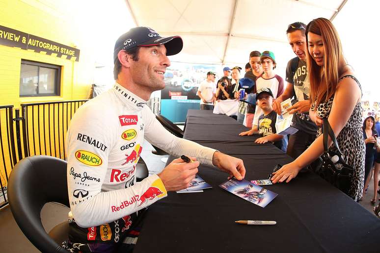 <p>Mark Webber enfrentou problemas em Sydney</p>