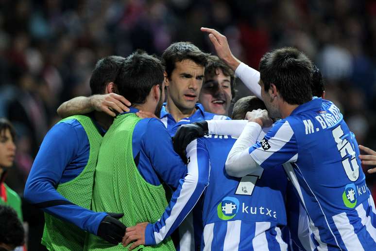 <p>Real Sociedad venceu em Madrid e tirou o Atlético do segundo lugar</p>