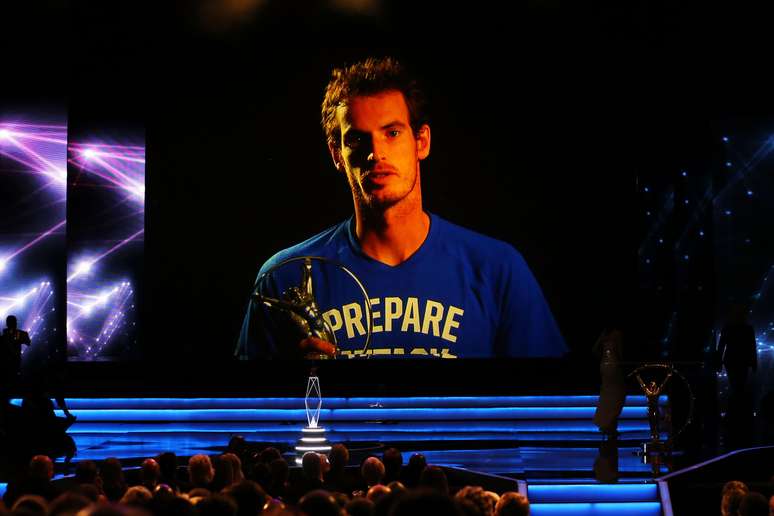 <p>Murray não compareceu ao evento e bateu Neymar como revelação do ano</p>