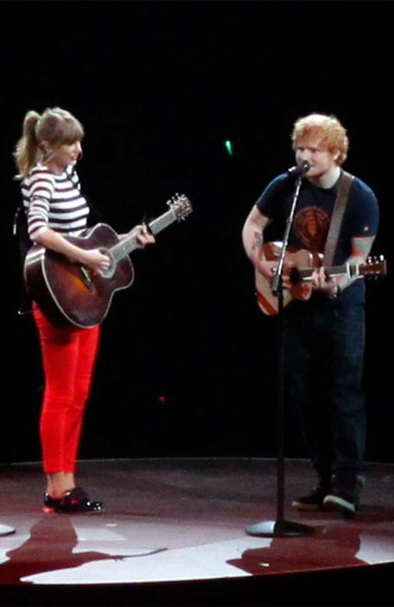 Taylor Swift e Ed Sheeran