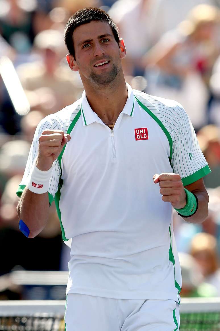 <p>Djokovic eliminou Tsonga nesta sexta </p>