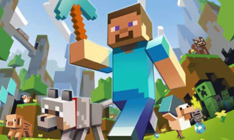 Jogos - Minecraft (Xbox 360) Gameplay