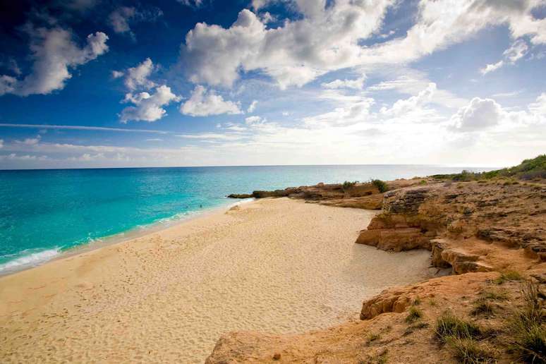 <p>Saint Maarten é reduto de praias paradisíacas</p>