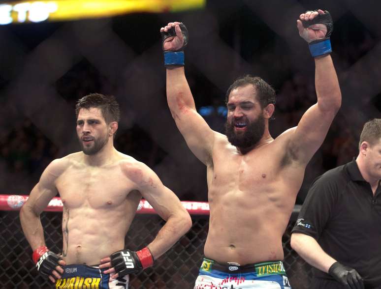 <p>Johny Hendricks superou Carlos Condit e deve ser o próximo desafiante de GSP</p>