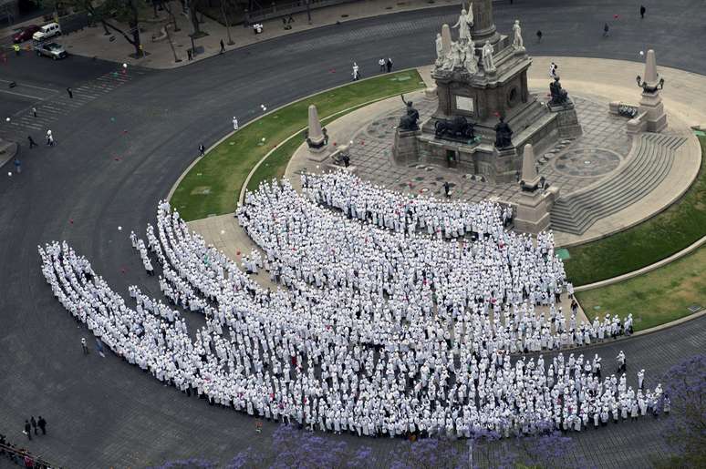 Objetivo era bater o recorde de maior aglomeração de chefs do mundo, mas organizadores não tiveram êxito