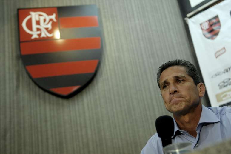 <p>Novo treinador do Flamengo, Jorginho foi apresentado pelo clube na manhã desta segunda-feira</p>