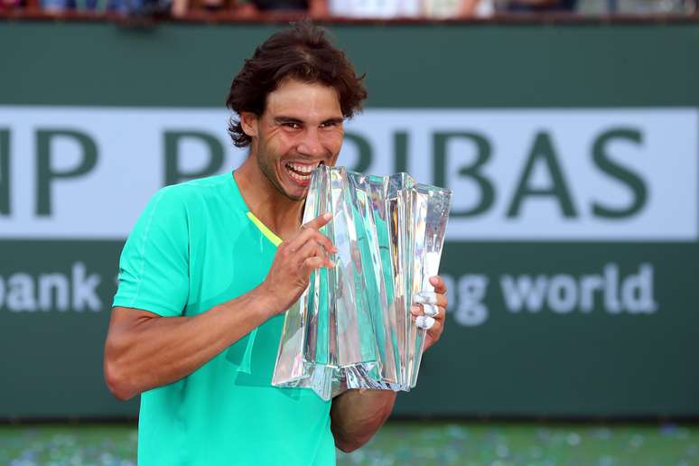 <p>Nadal chegou a quatro finais e venceu tr&ecirc;s t&iacute;tulos desde seu retorno &agrave;s quadras em 2013</p>