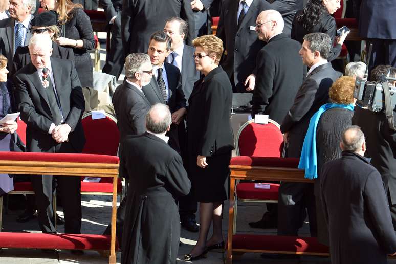 Presidente Dilma Rousseff é uma das dezenas de chefes de Estado presentes