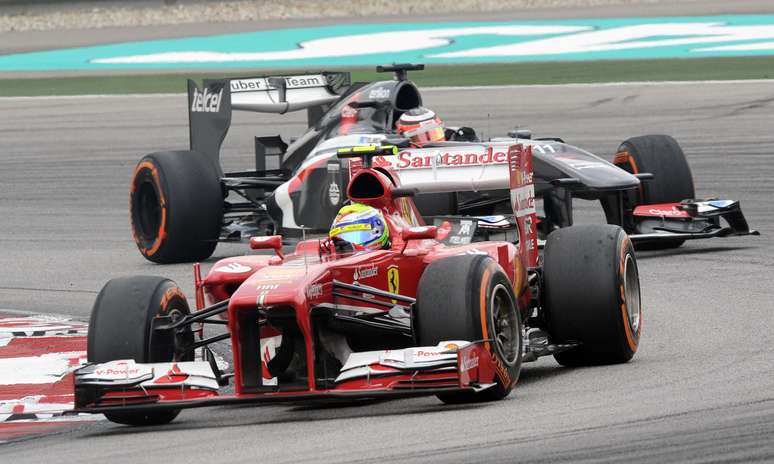 Mais uma vez melhor que o companheiro, Felipe Massa foi o oitavo com a Ferrari