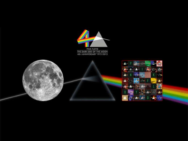 'The Dark Side of The Moon', oitavo disco do Pink Floyd, completa 40 anos em meio a comemorações no site oficial do grupo