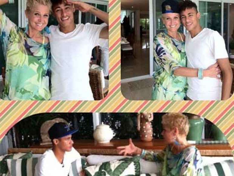 "Parab&eacute;ns Rainhaa !! Que Deus possa continuar te aben&ccedil;oando", disse o craque Neymar