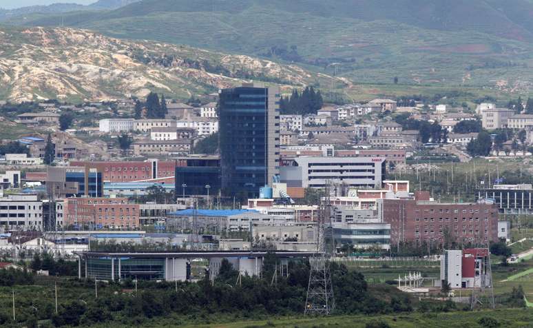 Imagem de agosto de 2010 mostra o complexo industrial de Kaesong