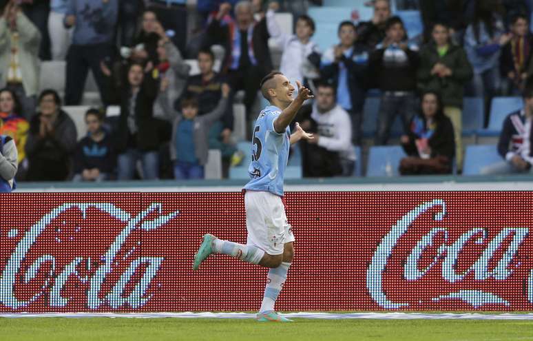 Insa fez o primeiro gol do Celta em empate com o Barcelona