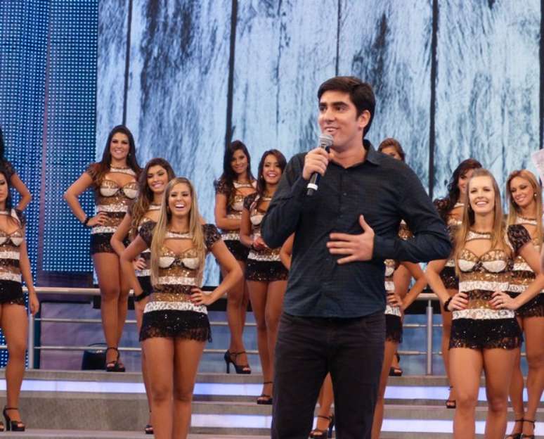 Marcelo Adnet participou do 'Domingão do Faustão'