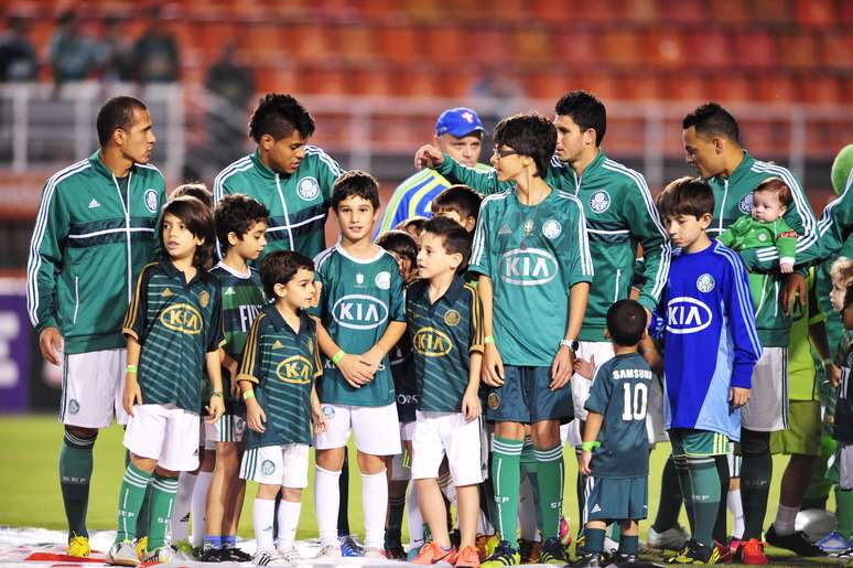 <p>Palmeiras venceu Linense, no sábado, com público ruim no Pacaembu</p>