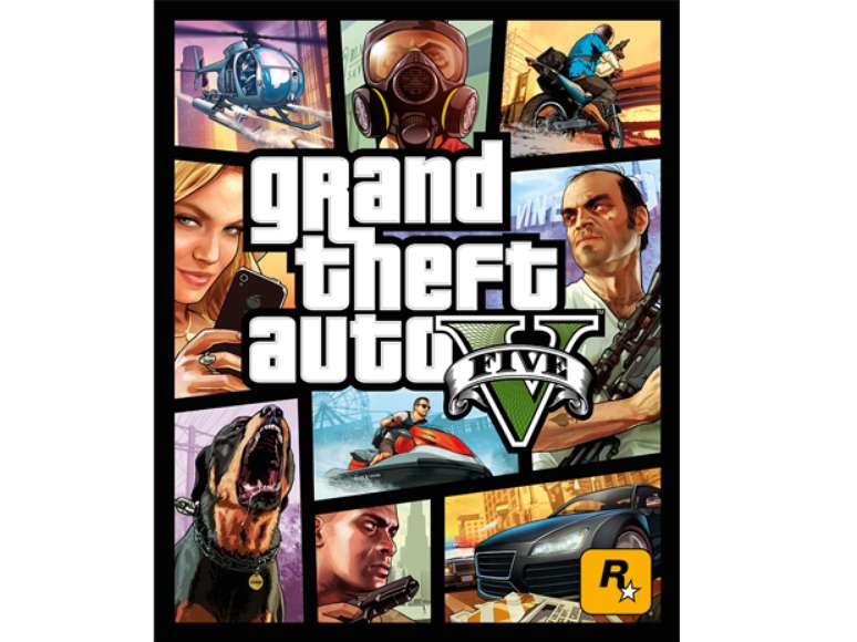 GTA V: confira a arte de capa oficial do game! - Arkade