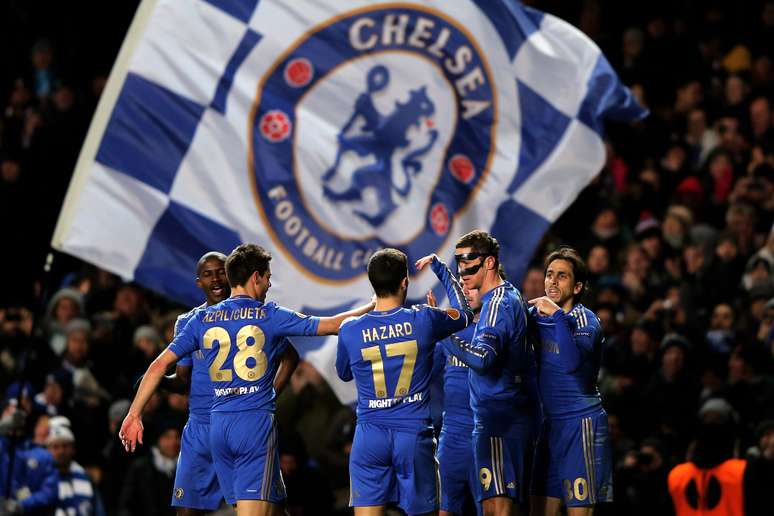 Com grande atua&ccedil;&atilde;o de Torres, o Chelsea venceu o Rubin Kazan por 3 a 1; confira a seguir mais fotos das partidas de ida das quartas de final da Liga Europa