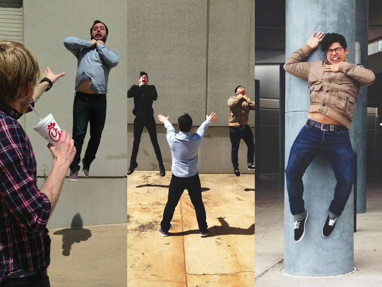 Depois do Hadouken, a meme Vadering têm ganhado usuários do Twitter e do Reddit. A brincadeira consiste em reproduzir o gesto de Darth Vader, vilão da saga Star Wars, que usa a Força para estrangular as pessoas sem encostar nelas. Usuários aparecem nas fotos das redes sociais suspensos no ar por uma força invisível. Confira a seguir alguns dos mais populares