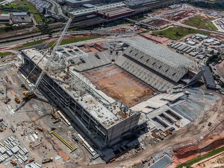 <p>Estádio em Itaquera irá sediar abertura da Copa do Mundo</p>