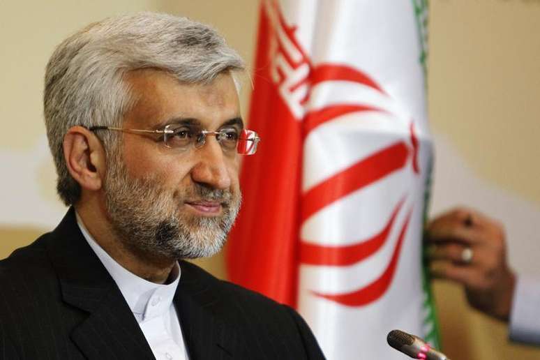 <p>Negociador-chefe do Ir&atilde;, Saeed Jalili, participa de coletiva de imprensa ap&oacute;s negocia&ccedil;&otilde;es sobre o programa nuclear</p>