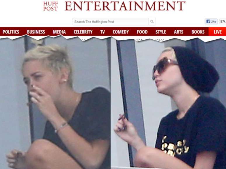 Miley Cyrus é Fotografada Com Cigarro Suspeito Em Miami 