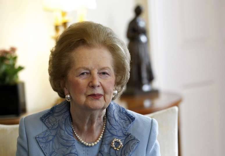 Margaret Thatcher em imagem de junho de 2010