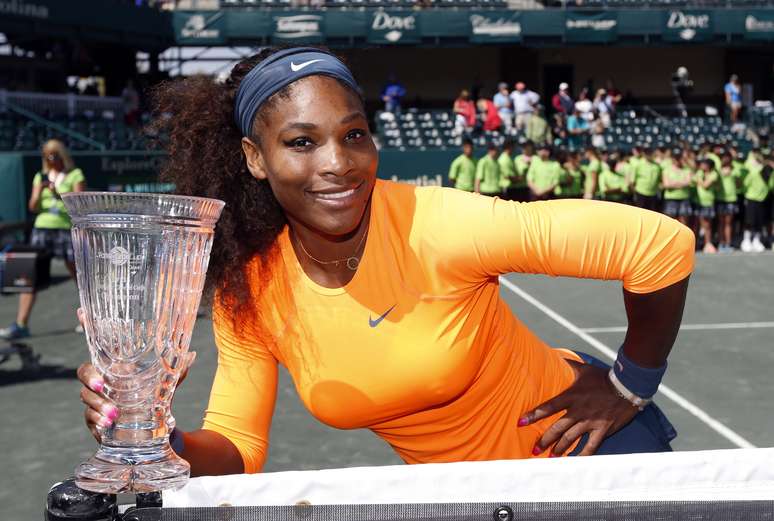 <p>Serena Williams conquistou novo t&iacute;tulo no &uacute;ltimo fim de semana</p>