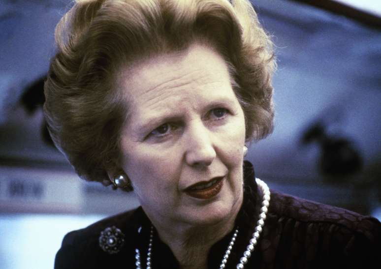 <p>Margaret Thatcher em imagem de 1969</p>