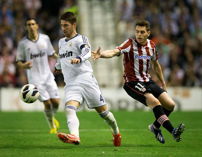 <p>Real Madrid dominou o jogo sem problemas contra o Bilbao</p>