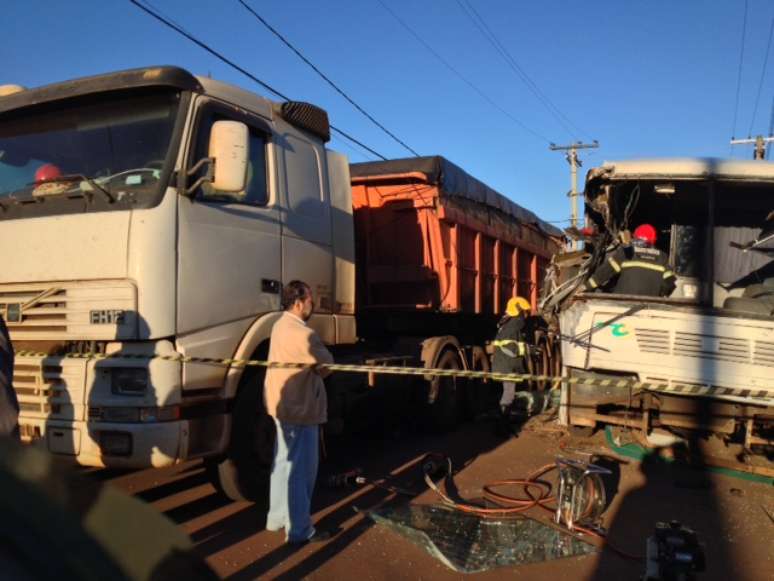 <p>Acidente ocorreu na região do Distrito Industrial II na manhã desta quarta-feira</p>