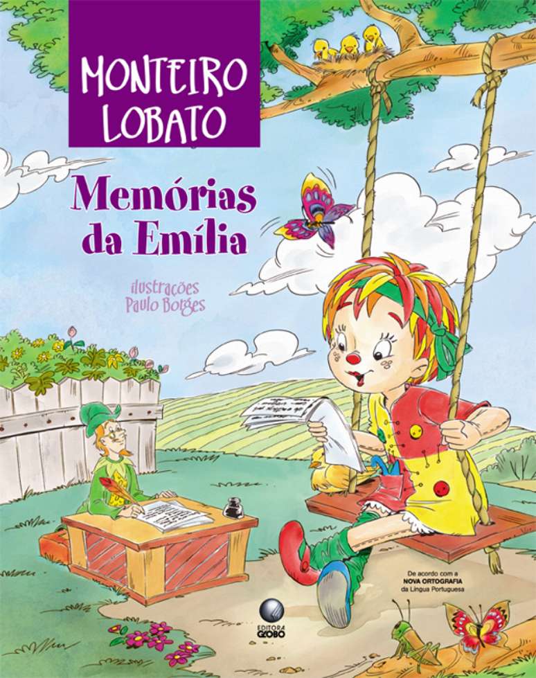 A boneca Emília é um dos principais personagens das histórias infantis de Monteiro Lobato