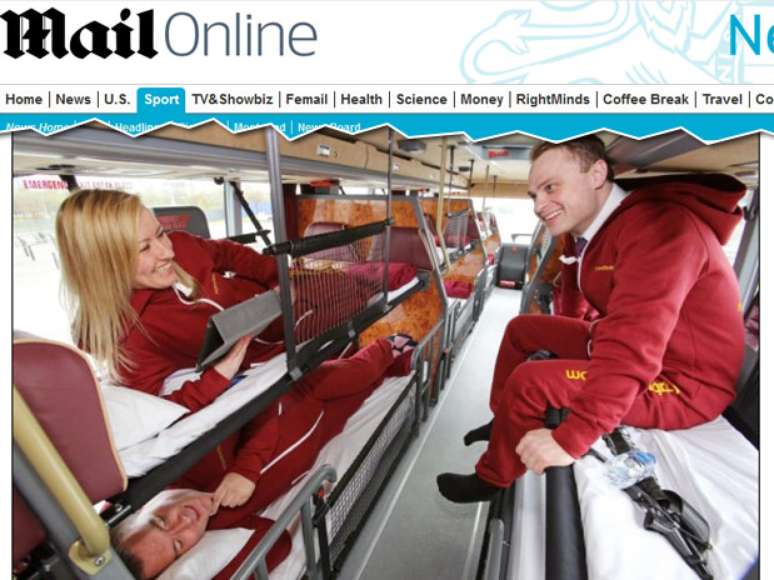 Ônibus vai fazer rotas da Inglaterra para a Escócia