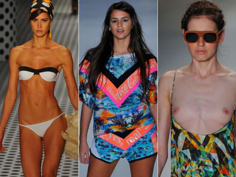 <p>Decotes profundos, blusas transparentes e peças gigantes: as grifes desfilaram vários looks diferentes no Fashion Rio. Entre sensuais e estranhos, veja a seguir roupas ousadas apresentadas no evento</p>