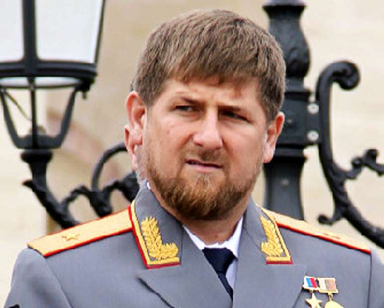 O líder checheno Ramzan Kadyrov