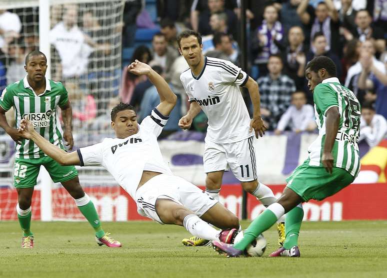 <p>Casemiro teve sua estreia na Liga dos Campe&otilde;es adiada</p>