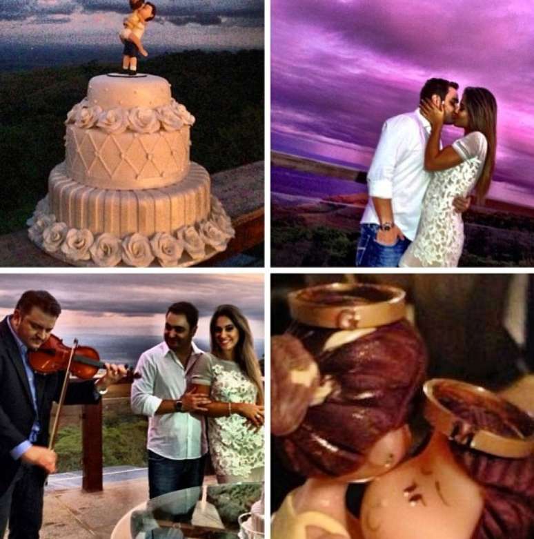 Mayra Cardi anunciou neste domingo (21) que oficializou a uni&atilde;o com o empres&aacute;rio Greto Guariz. A ex-BBB usou seu Instagram para postar fotos da cerim&ocirc;nia discreta